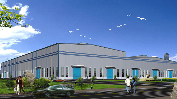 湖南華菱湘潭鋼鐵有限公司精品高速線材生產(chǎn)線廠房鋼結構工程