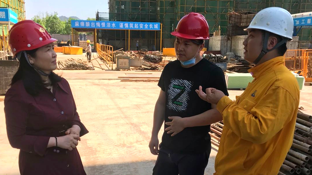 劉愛萍率隊赴南山十里梅溪二期超高層鋼結(jié)構(gòu)項目調(diào)研
